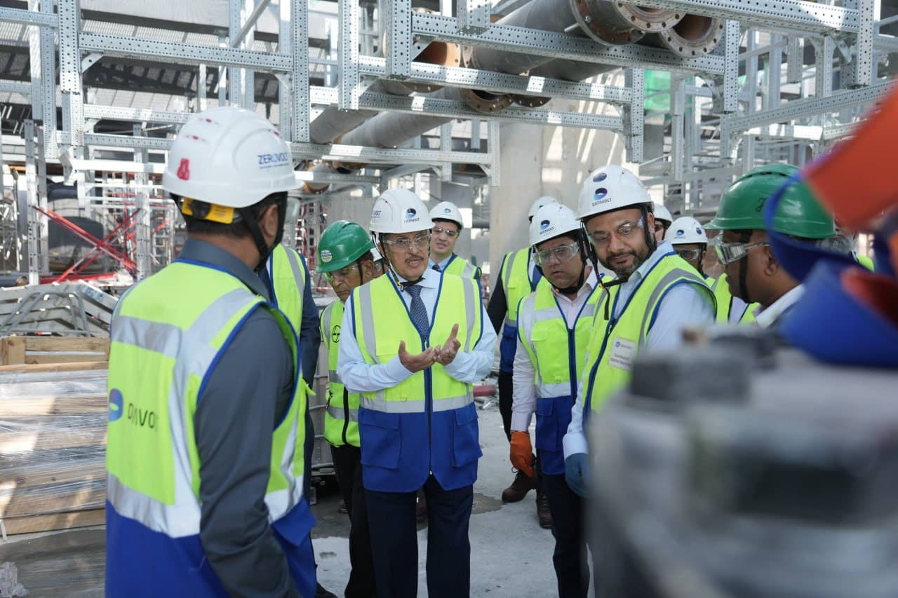 DataVolt Leadership Reviews Data Center Construction Progress at IT Park Uzbekistan