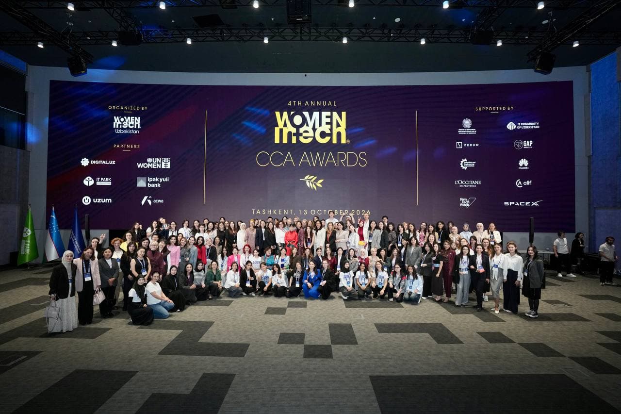O‘zbekiston ayollari xalqaro texnologiyalar sahnasida: “Women in Tech CCA Awards 2026” g‘oliblari taqdirlandi