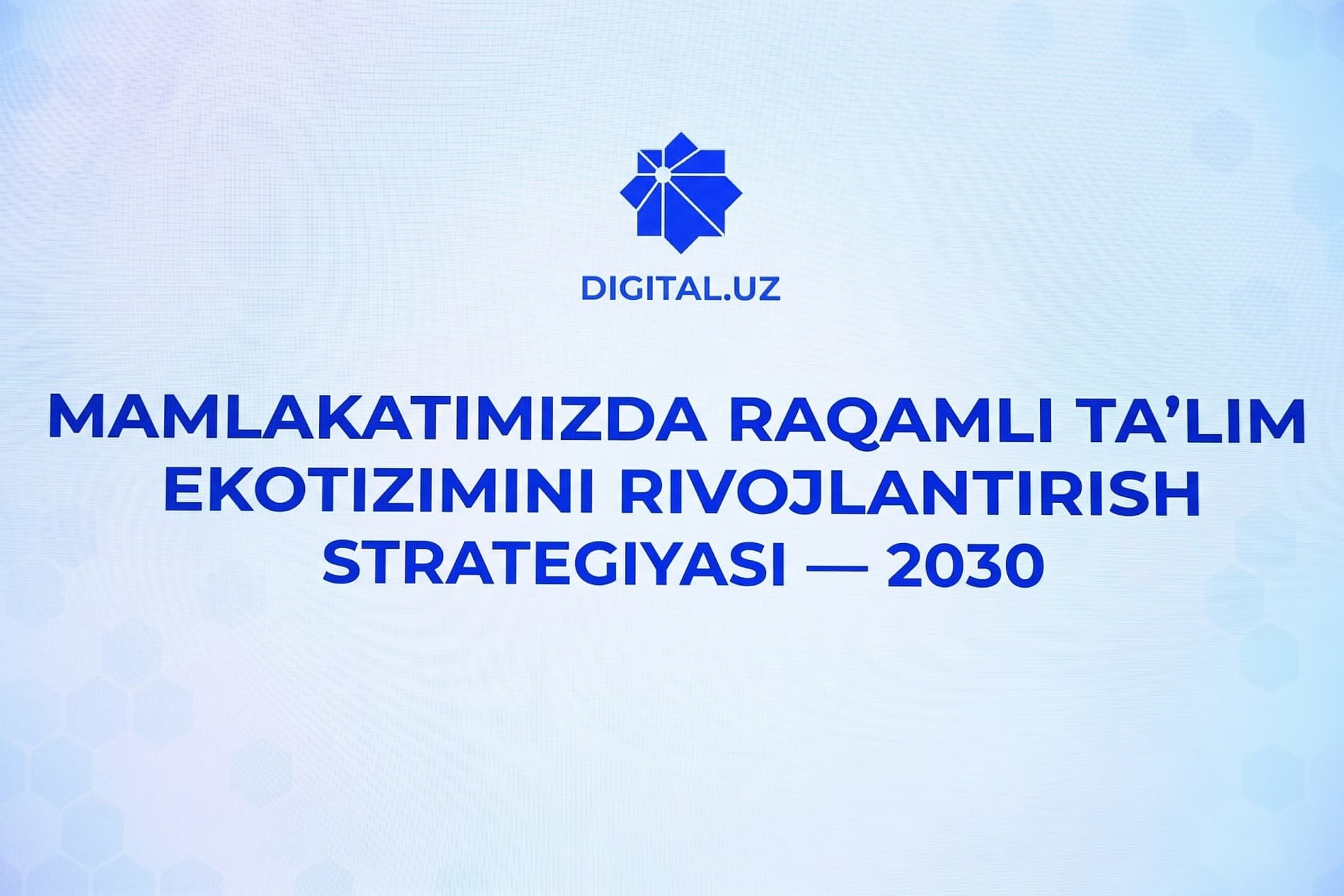 Raqamli taʼlim orqali yoshlar uchun imkoniyatlar kengaytiriladi